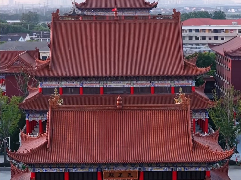 Интерьер храма Хуанло Чаньсы