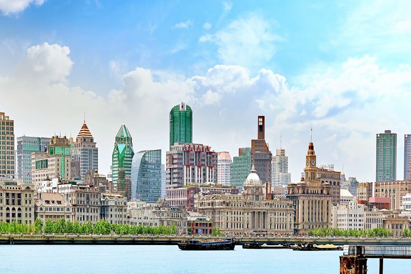 Английская набережная Вайтань в Шанхае