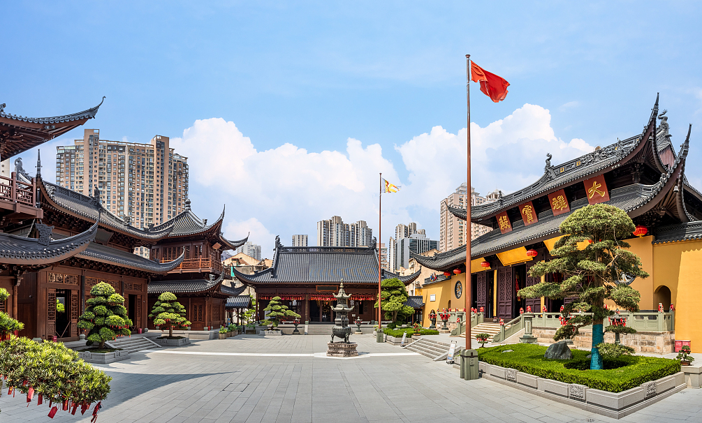 Храм нефритового Будды в Шанхае