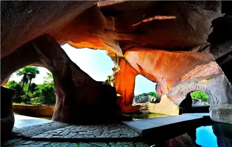 Свежие морепродукты на островном рынке