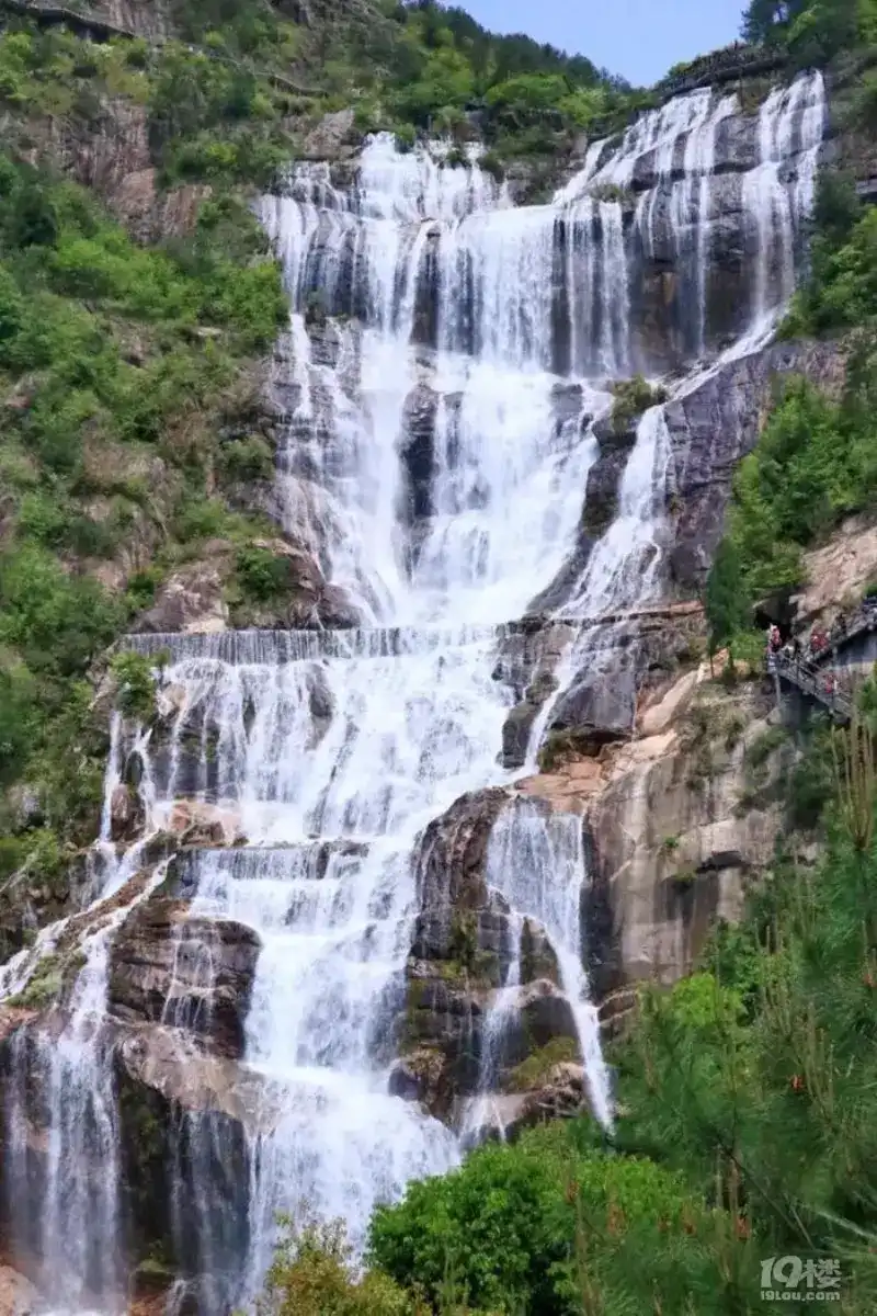 Смотровая площадка водопада Тяньтайшань - лучшие виды