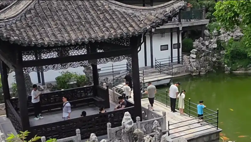Сад Хэ - архитектура поздней династии Цин в Янчжоу