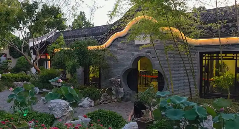 Скальные композиции сада Гэ - искусство ландшафтного дизайна